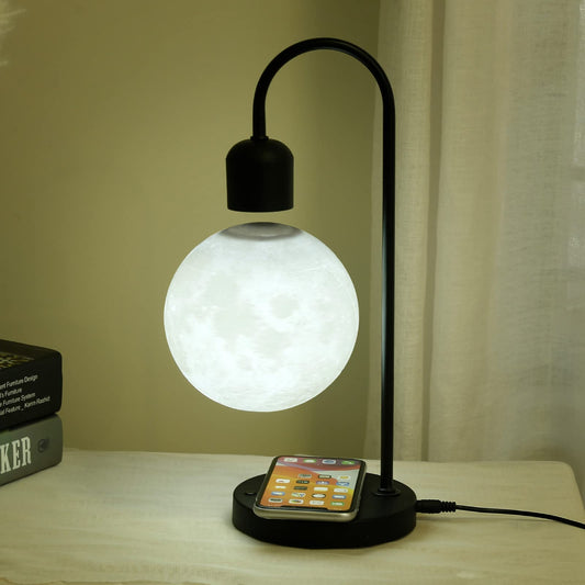 Moon Lamp With Wireless Charger